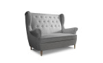 Sofa NORE Aros, šviesiai pilka