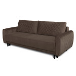 Trivietė sofa Roma 3DL Velutto3, šokoladas