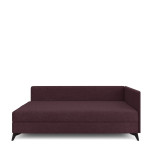 Sofa Mebelbos Ibis 90, 95x205x85 cm, violetinė