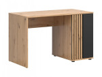 Rašomasis stalas Vabres, 120x60x76.5 cm, rudas/juodas