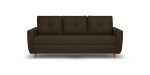 Sofa Bellezza Doro, tamsiai ruda