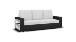Sofa Bellezza Milo2, šviesiai pilka/juoda