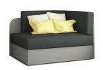 Sofa-lova Nore Rosa, 104x75x60 cm, pilka