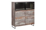 Vitrina ASM Plank WSN, ruda