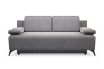 Sofa-lova Kobik Casey Fancy 90, 198x97x87 cm, pilka