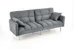 Sofa-lova Roberto, 193x85x86 cm, pilka