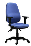 Biuro kėdė Wood Garden 1140 Asyn D4, mėlyna