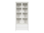 Vitrina Kaspian 2W2S, balta