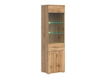 Vitrina Zele REG1W1D, ruda