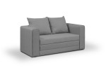 Sofa Beta, 146x60x68 cm, pilka