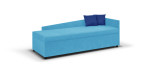 Sofa-lova Jung A29 A22, 173x73x60 cm, mėlyna