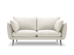 Dvivietė sofa Milo Casa Elio, šviesios smėlio spalvos