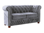 Sofa Ropez York 2, pilka