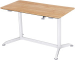 Rašomasis stalas Songmics 120x60 cm, rudas/baltas