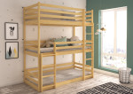 Vaikiška lova Tedro 180x80, ruda