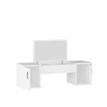 Kosmetinis staliukas Kalune Design Mercan, baltas