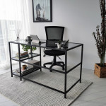 Rašomasis stalas Kalune Design Master M101F, juodas