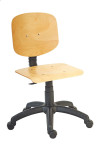 Biuro kėdė Wood Garden 1290 L NOR, ruda