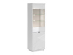 Vitrina Forn 1D1W, balta