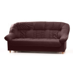 Sofa Aleksandra 3S N, tamsiai raudona