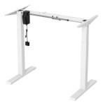 Reguliuojamo aukščio stalo rėmas Deltaco Office DELO-0105 730~1230 mm,