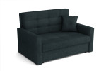 Sofa NORE Iva 2, tamsiai pilka