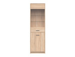 Vitrina Nepo Plus REG1D1W, ąžuolo spalvos