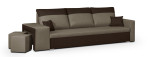 Sofa Bellezza Dakota, ruda/šviesiai ruda