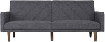 Sofa DHP Paxson, tamsiai pilka