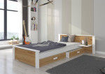 Vaikiška lova su lentyna Aldex Shelf 190x96x72cm
