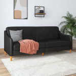 Sofa Dorel Home Jasper, juoda