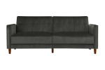 Sofa Dorel Home Pin Tufted, pilka