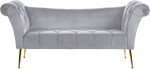 Sofa Beliani Nantilly, 176x70x76 cm, pilka