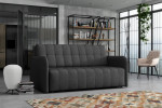 Sofa/lova IVA 3 GRAND, tamsiai pilka