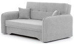 Sofa-lova Nore Laine, 135x105x75 cm, pilka