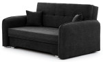 Sofa NORE Laine, juoda