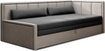 Sofa-lova Fulgeo, 214x82x77 cm, pilka