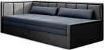 Sofa-lova Fulgeo, 214x82x77 cm, pilka