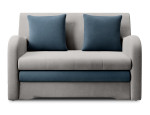 Sofa Ario, pilkos/mėlynos spalvos