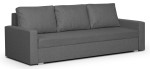 Sofa-lova Mondo, 214x85x85 cm, pilka