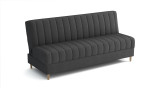Sofa-lova Klara Mini, 175x80x90 cm, pilka