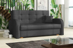 Sofa lova IVA 3 Gold, pilka