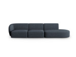Sofa Milo Casa Paolo, 302x85x74 cm, mėlyna