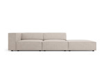 Dešininė sofa Cosmopolitan Design Arendal, pilka