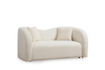 Dvivietė sofa Asir Asos Cream 2, smėlio spalvos