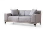 Dvivietė sofa Atelier Del Sofa Petra 2, pilka