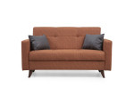 Sofa-lova Asir Polya Tile Red, ruda