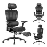 Žaidimų kėdė Huzaro Combat 7.9 black, ergonominė, Nylon Mesh sietas