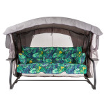 Lauko sūpynės su apsauga nuo uodų Patio Ravenna Lux Black Edition G051-02IB, įvairių spalvų