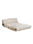 Sofa-lova Fold Teddy, smėlio spalvos